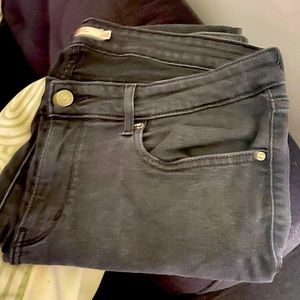 721 faded black Levis